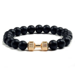 Volcanic Stone Dumbbell Bracelet