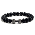 Volcanic Stone Dumbbell Bracelet