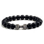 Volcanic Stone Dumbbell Bracelet