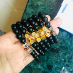 Volcanic Stone Dumbbell Bracelet
