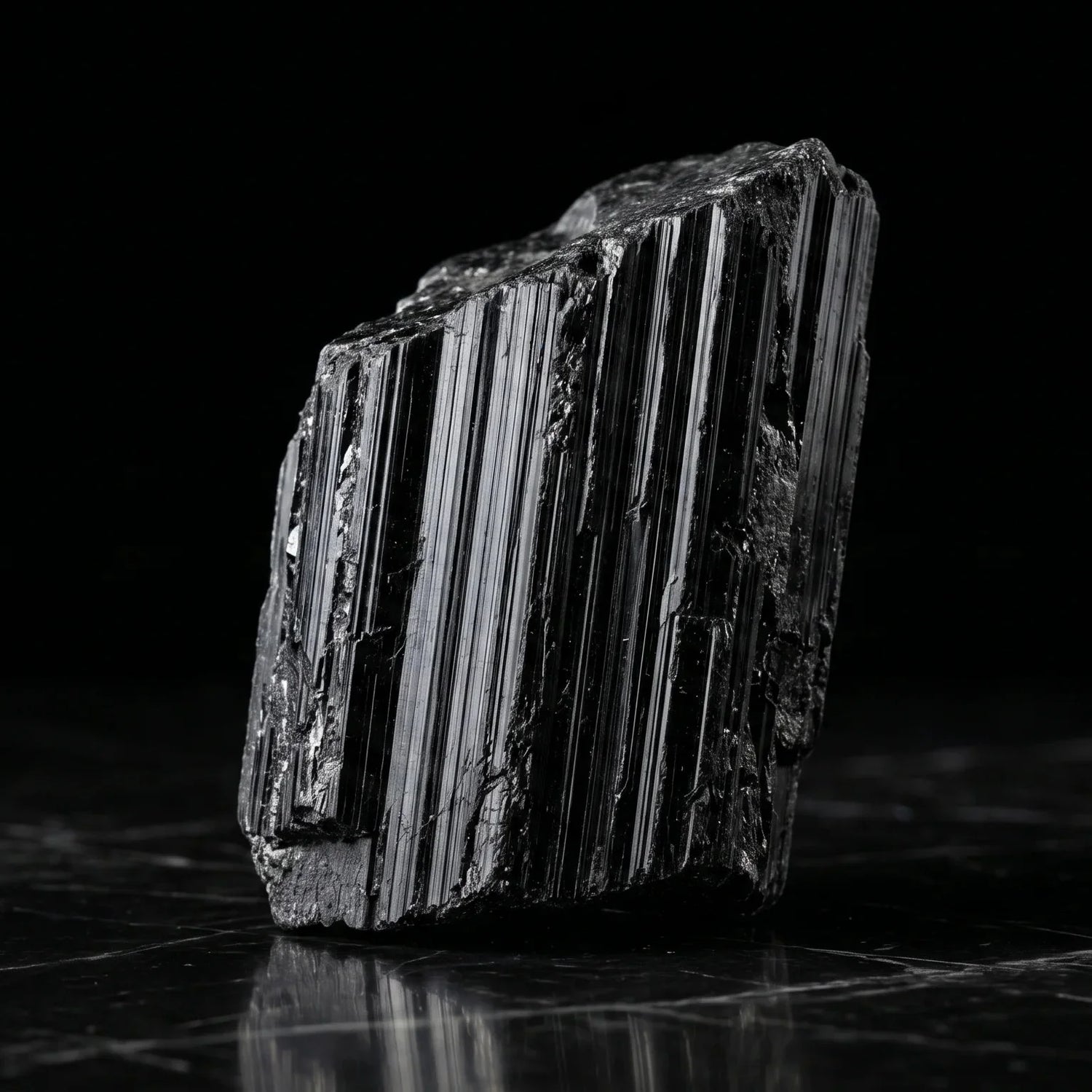Black Tourmaline Raw Chunk