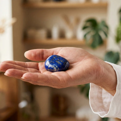 Lapis Lazuli Tumbled Stones – Wisdom & Truth Crystal | Polished Natural Gemstone