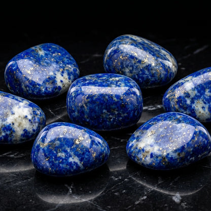 Lapis Lazuli Tumbled Stones – Wisdom & Truth Crystal | Polished Natural Gemstone