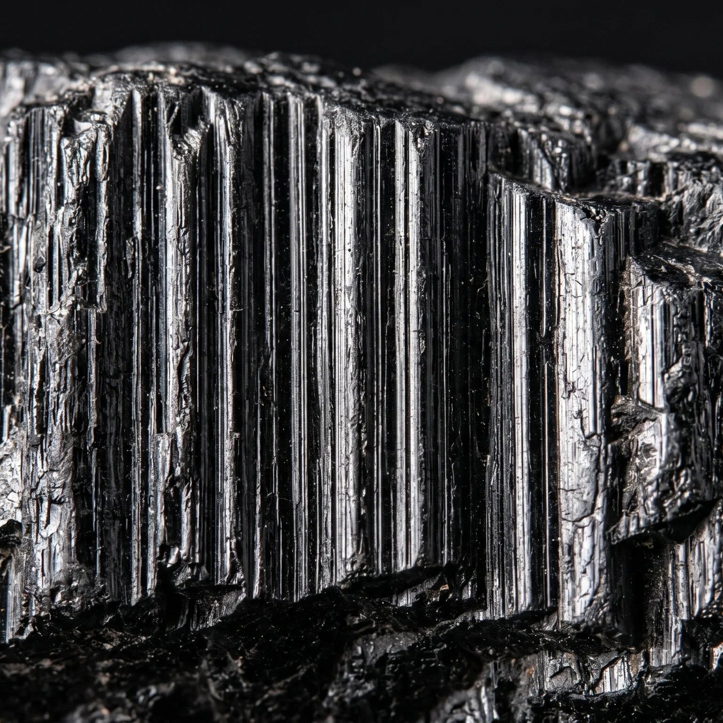 Black Tourmaline Raw Chunk – Protection & Grounding Crystal | Natural Rough Stone