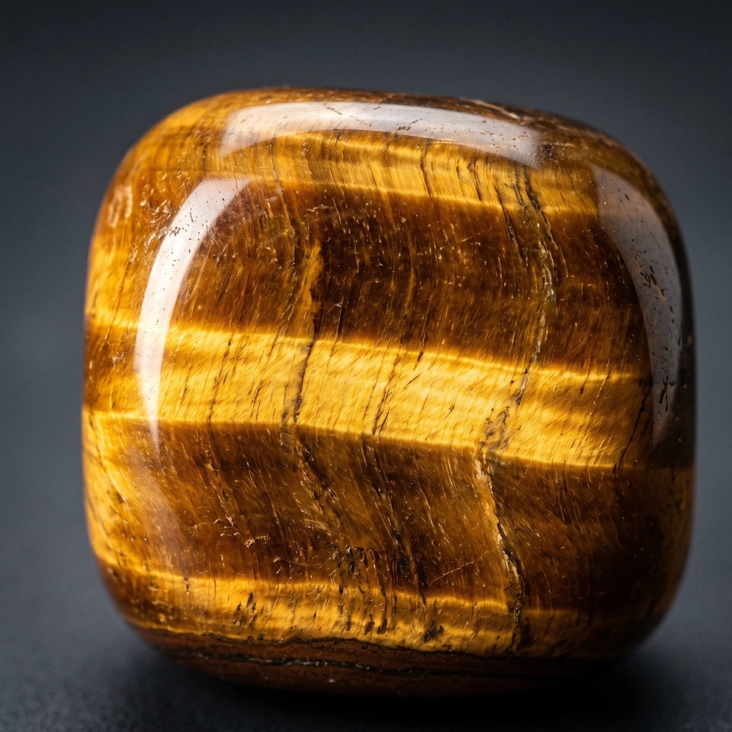 Tiger's Eye Tumbled Stones – Confidence & Courage Crystal | Natural Polished Gemstone