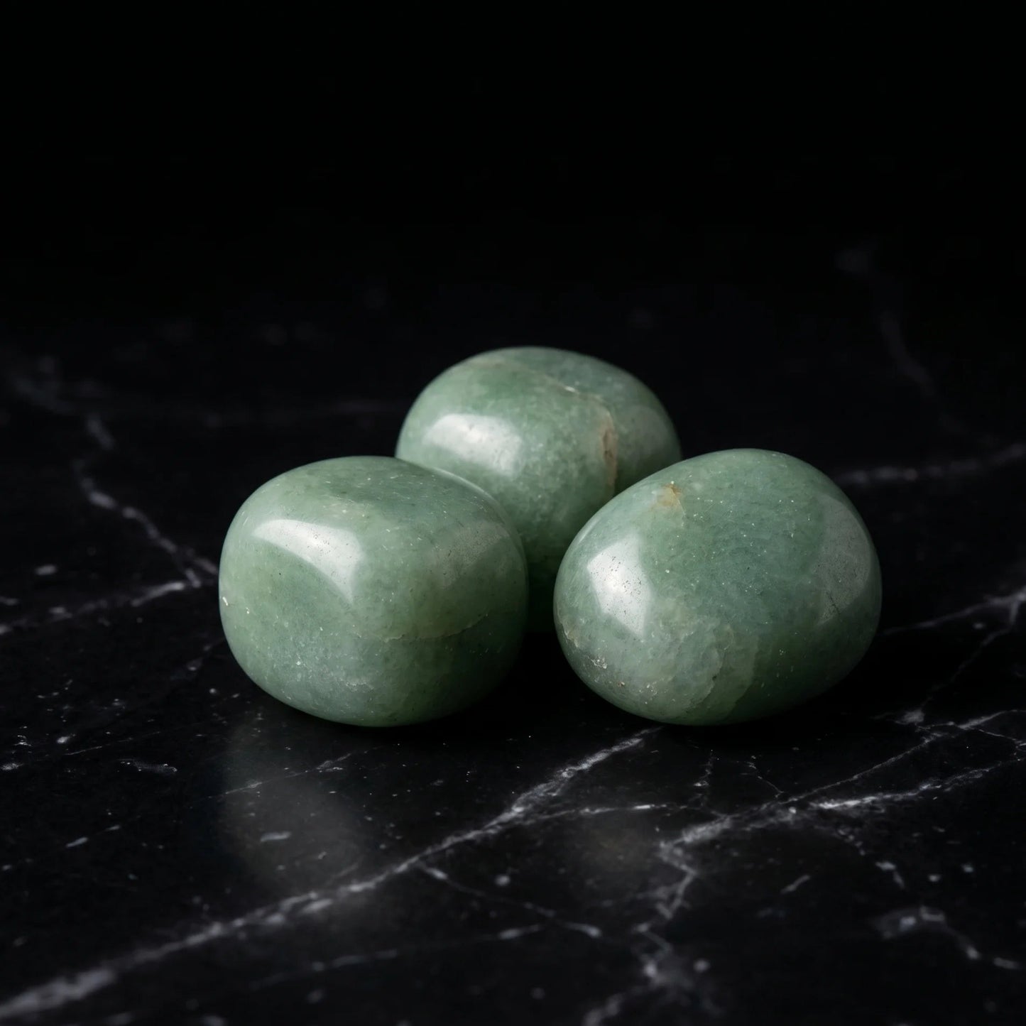 Green Aventurine Tumbled Stones – Luck & Abundance Crystal | Natural Polished Gemstone