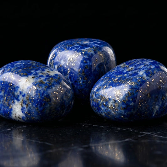 Lapis Lazuli Tumbled Stones – Wisdom & Truth Crystal | Polished Natural Gemstone