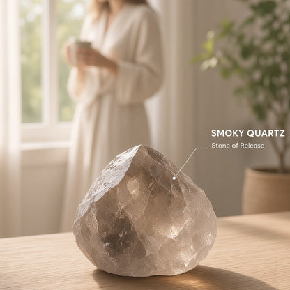 The Deep Sleep Ritual — Howlite, Amethyst & Smoky Quartz Bundle
