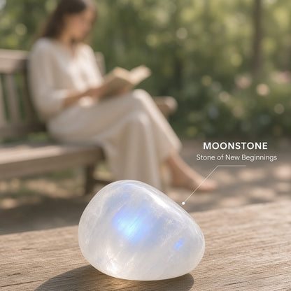 The Fresh Start Cleanse — Selenite, Moonstone & Clear Quartz Bundle