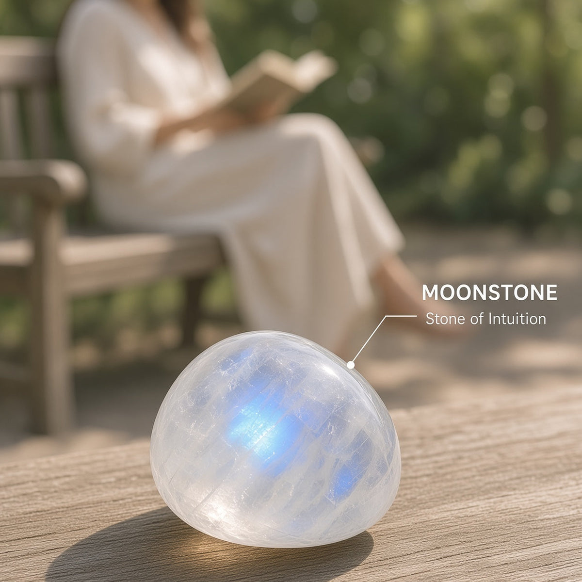 The Grounded Intuitive — Labradorite, Moonstone & Hematite Bundle