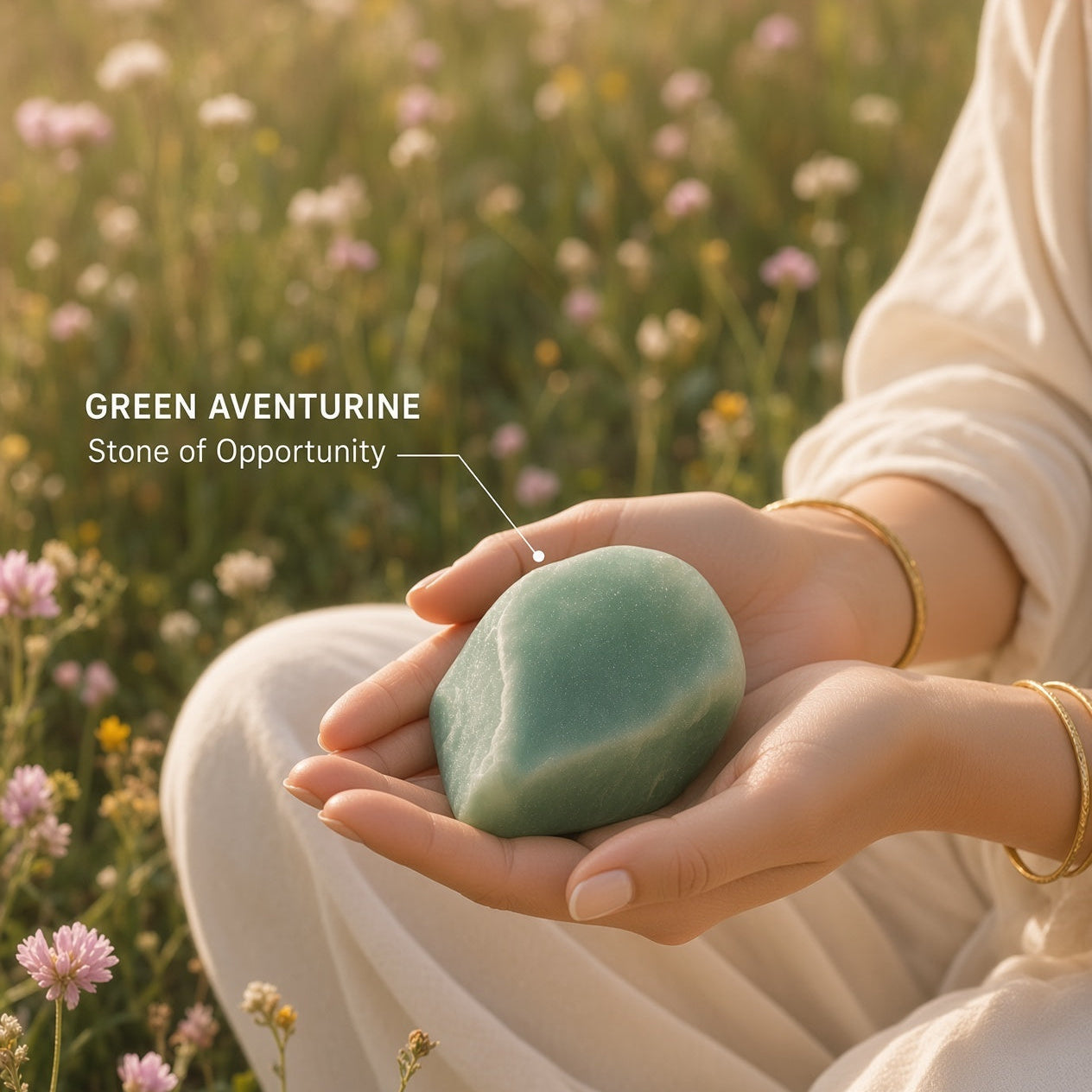 The Luck Magnet — Green Aventurine, Pyrite & Citrine Bundle