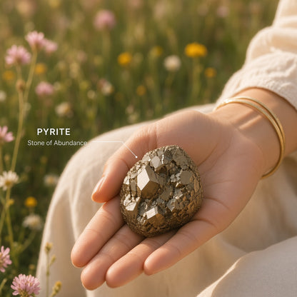 The Money Mindset Stack — Pyrite, Citrine & Tiger's Eye Bundle