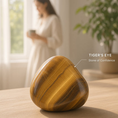 The Money Mindset Stack — Pyrite, Citrine & Tiger's Eye Bundle