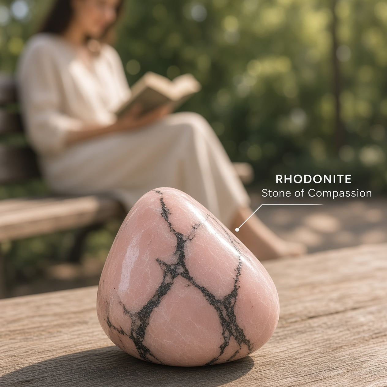 The Open Heart Repair — Rose Quartz, Rhodonite & Green Aventurine Bundle