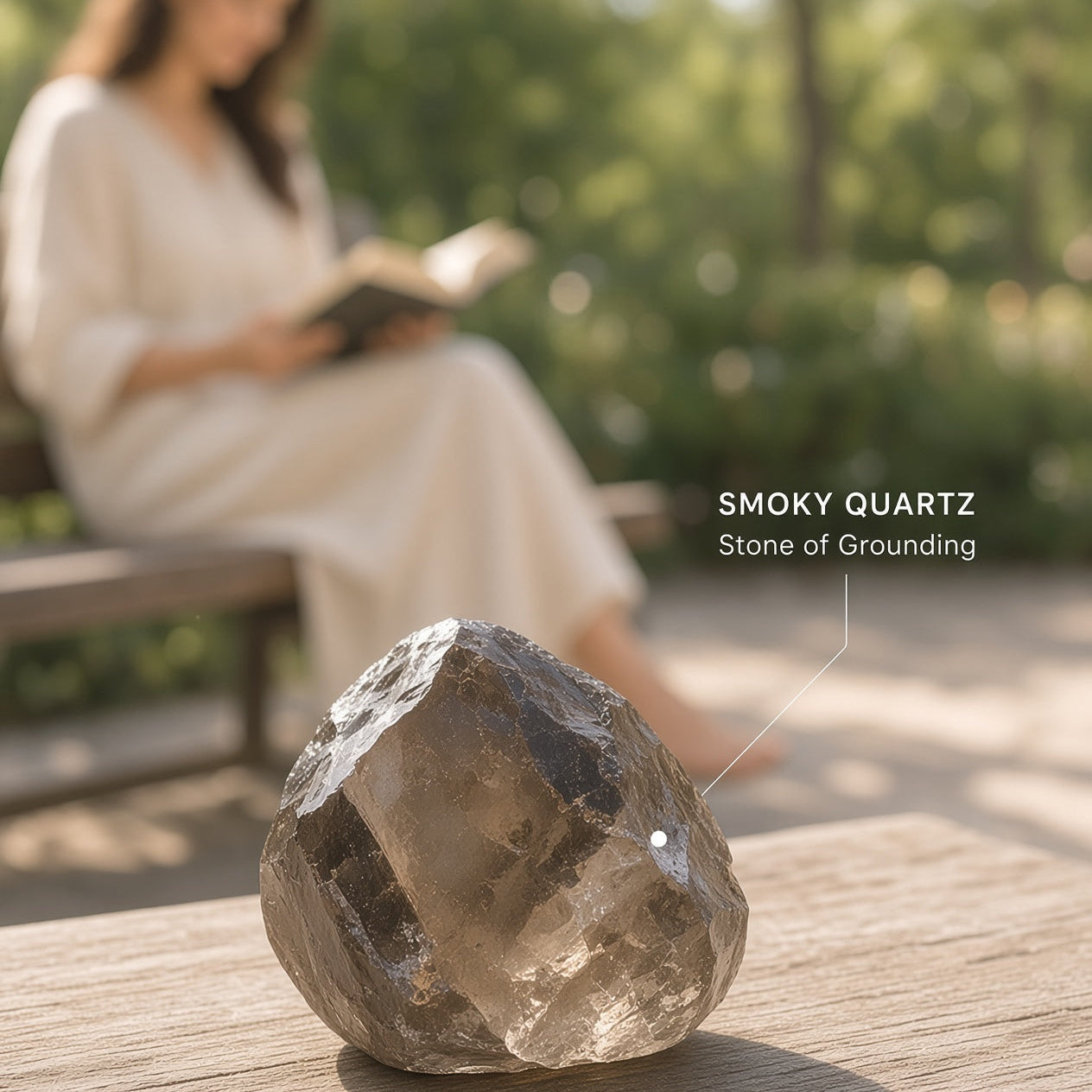 The Storm Anchor — Black Tourmaline, Smoky Quartz & Selenite Bundle