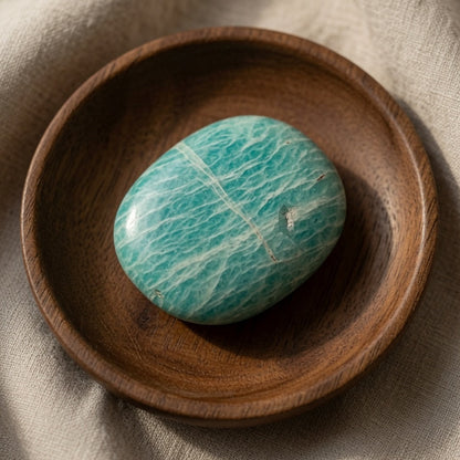 Natural Amazonite Raw Stone — Courage & Emotional Balance Crystal