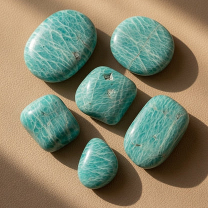 Natural Amazonite Raw Stone — Courage & Emotional Balance Crystal