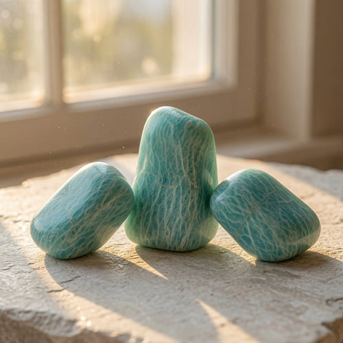 Natural Blue Apatite Raw Stone — Focus & Motivation Crystal
