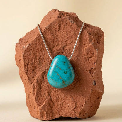 Natural Blue Chrysocolla Tower — Calm Communication & Emotional Balance Crystal