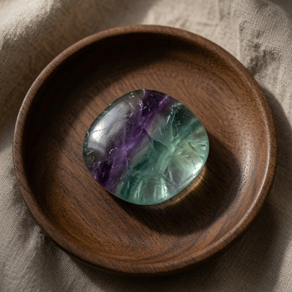 Natural Color Fluorite Raw Stone Specimen — Focus & Mental Clarity Crystal