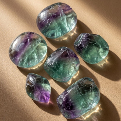 Natural Color Fluorite Raw Stone Specimen — Focus & Mental Clarity Crystal