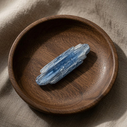 Natural Blue Kyanite Raw Stone — Alignment & Inner Peace Crystal