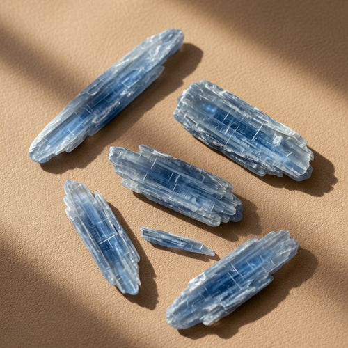 Natural Blue Kyanite Raw Stone — Alignment & Inner Peace Crystal