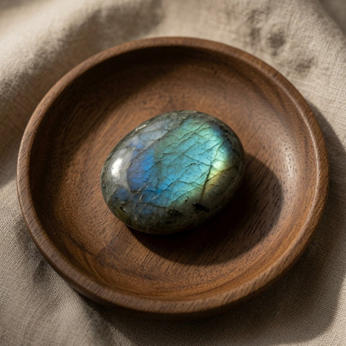 Natural Labradorite Rough Stone — Transformation & Intuition Crystal