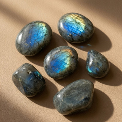 Natural Labradorite Rough Stone — Transformation & Intuition Crystal