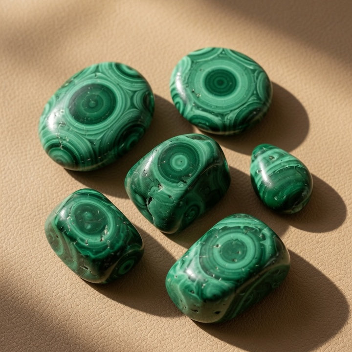 Natural Green Malachite Raw Stone — Transformation & Protection Crystal