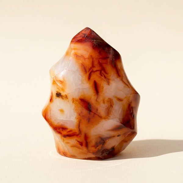 Carnelian Flame Specimen