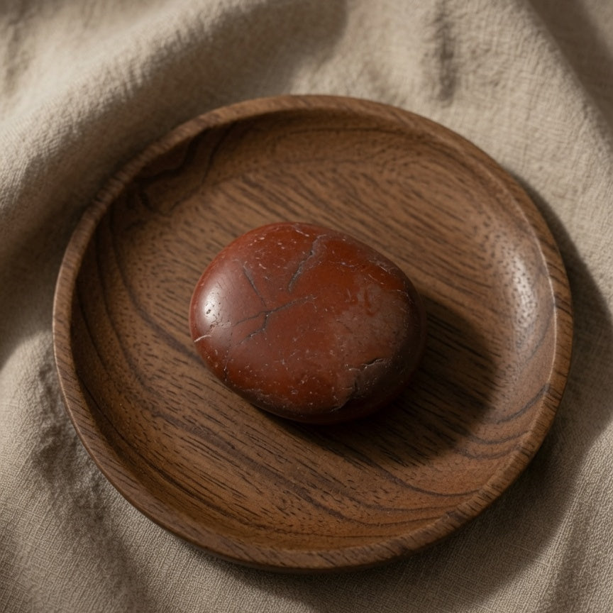 Natural Red Jasper Rough Stone — Strength & Stamina Crystal