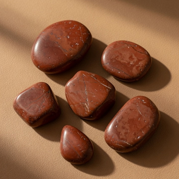 Natural Red Jasper Rough Stone — Strength & Stamina Crystal