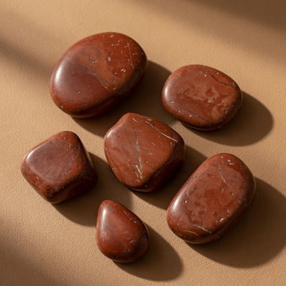 Natural Red Jasper Rough Stone — Strength & Stamina Crystal