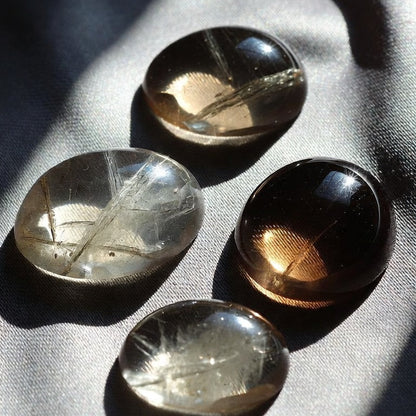 Natural Smoky Quartz Raw Stone — Grounding & Protection Crystal