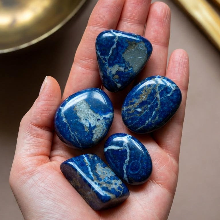 Natural Blue Sodalite Rough Stone — Truth & Clear Communication Crystal