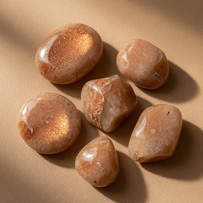 Natural Sunstone Raw Stone — Joy & Vitality Crystal