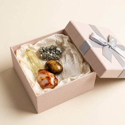 The Ambition Altar in the Stones and Rockz pink gift box