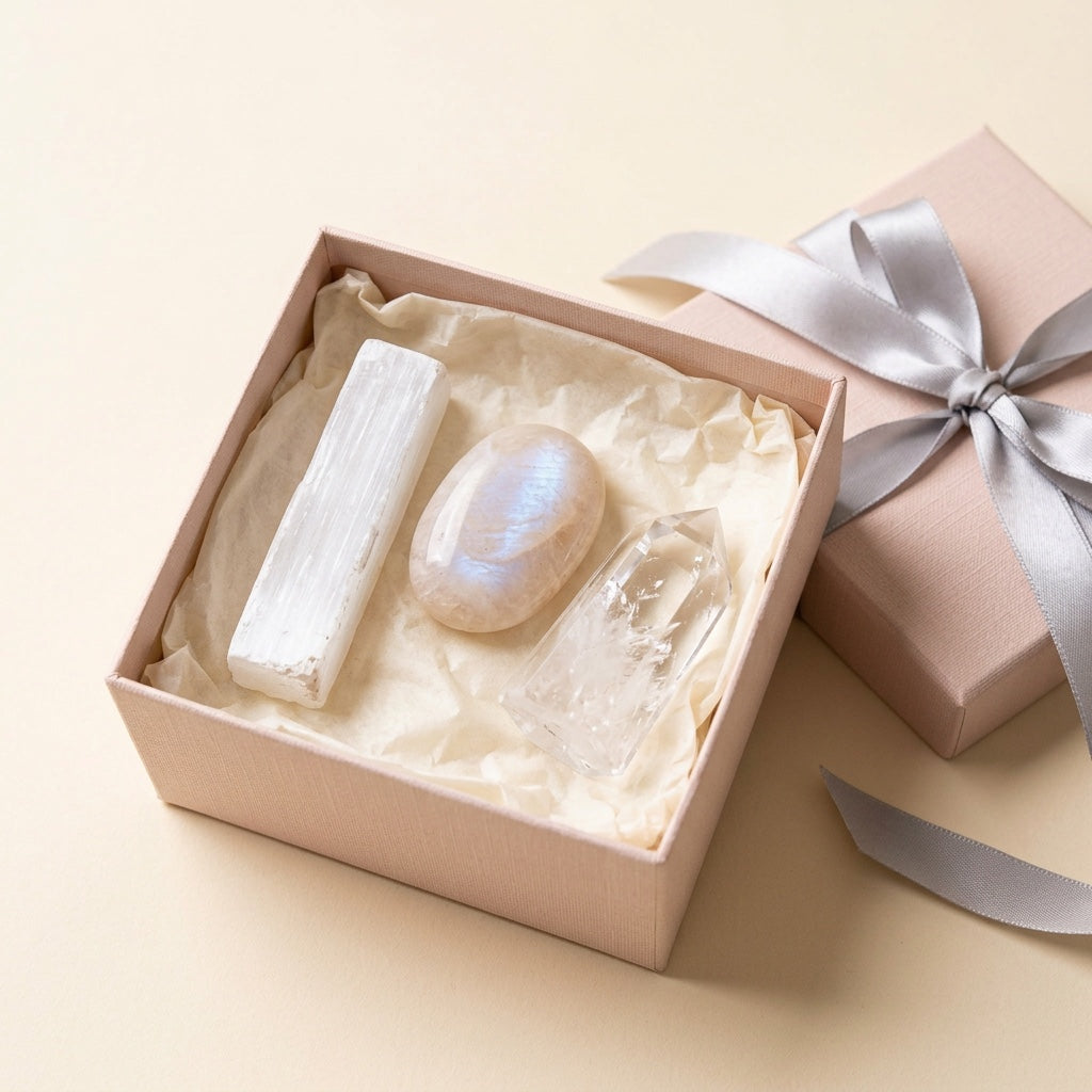 The Fresh Start Cleanse in the Stones and Rockz pink gift box